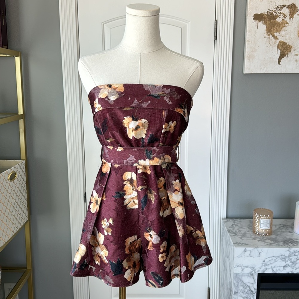 Luxxel FLORAL ROMPER